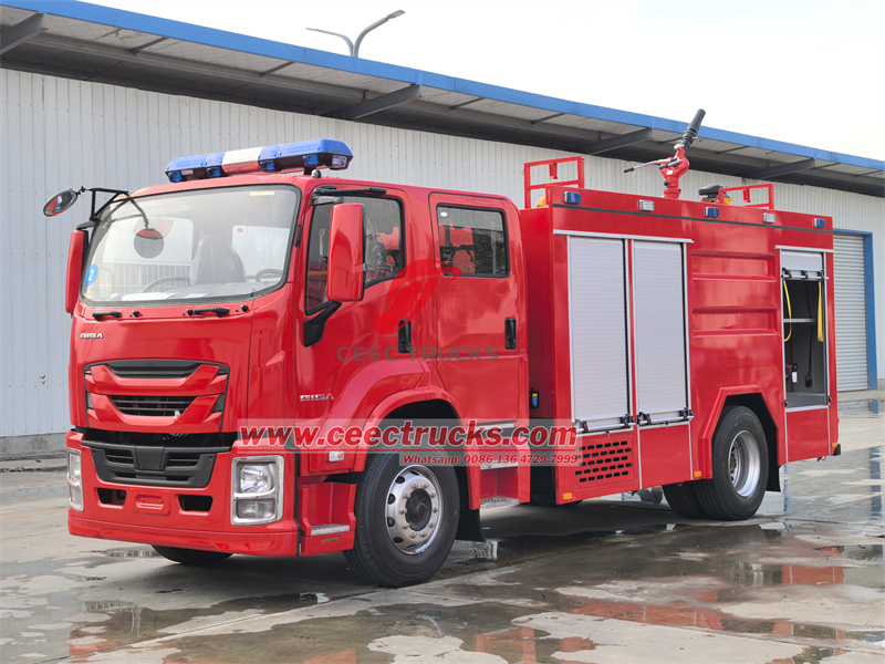 Isuzu fire fighting truck light system Isuzu fire fighting truck light system
