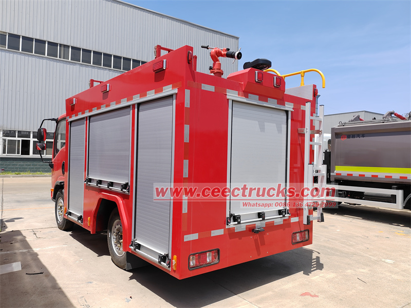 FAW 3CBM foam water tanker fire truck