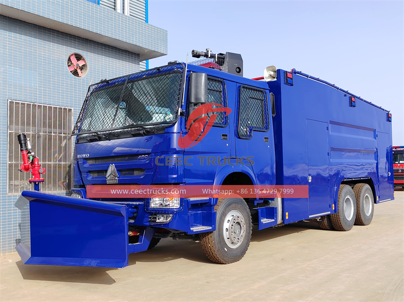 Howo armored crowd control riot truck