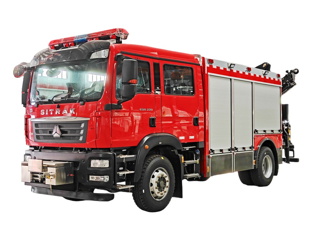 Sinotruk HOWO 6 wheeler rescue fire engine