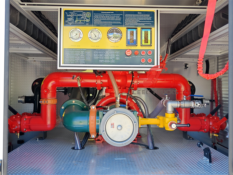 Howo heavy-duty fire fighting truck