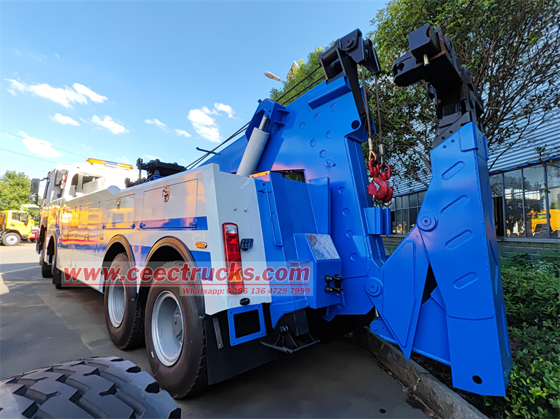 SINOTRUK HOWO 8x4 Conjoint Integrated Wrecker Tow Truck
