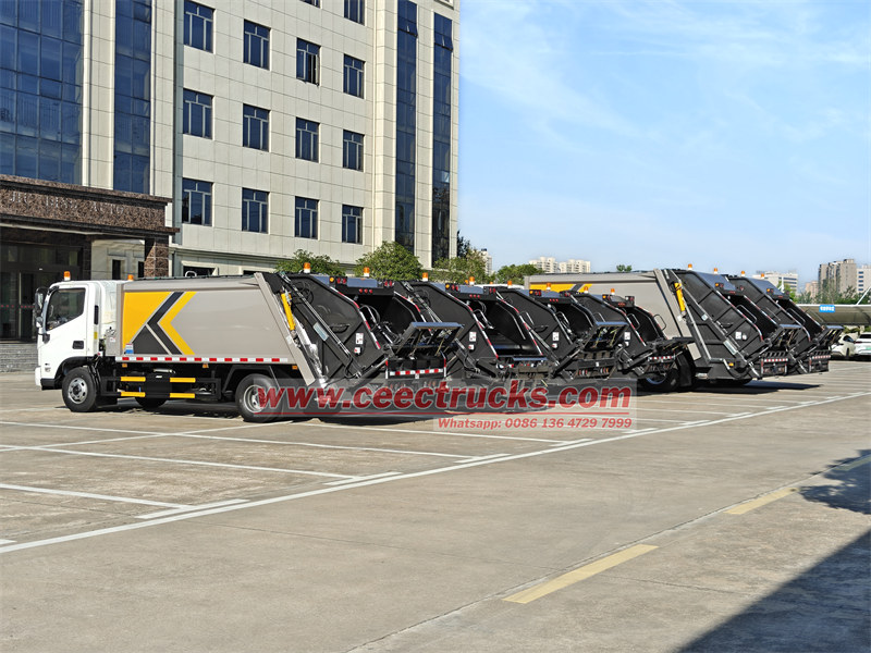 FOTON refuse compactor trucks