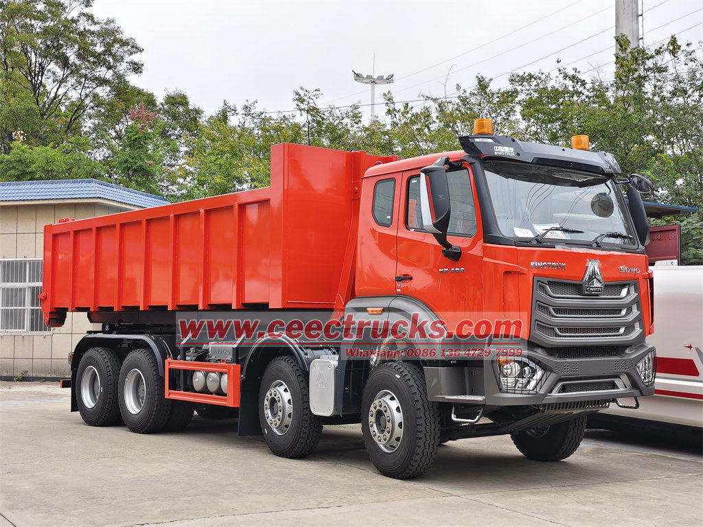 Howo NX roll on roll off garbage truck
