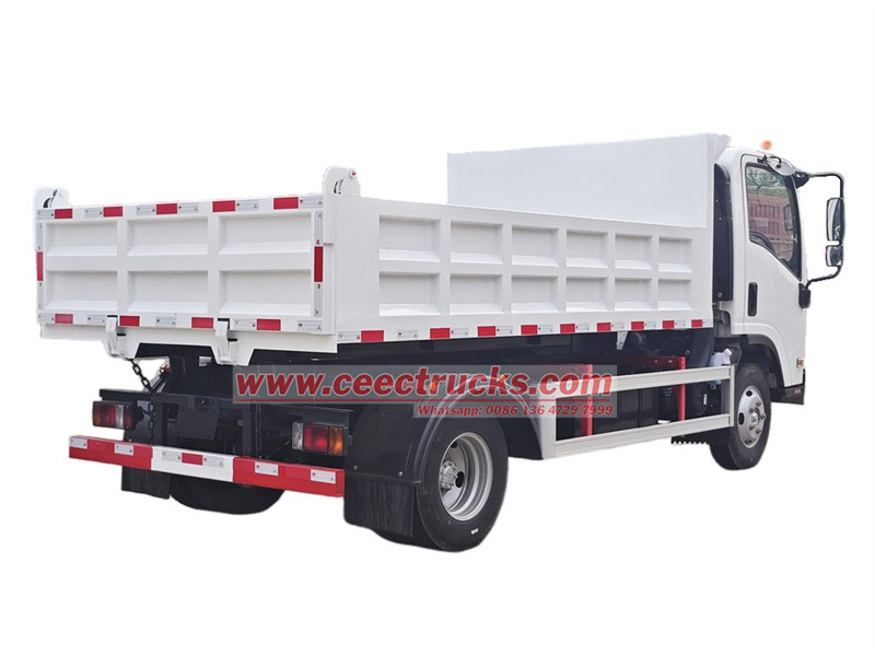 Isuzu new NPR 3tons dump truck manufacturer