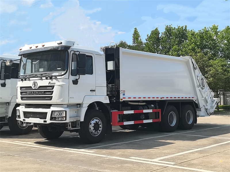 shacman rear loader truck