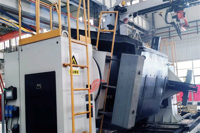 garbage compactor truck