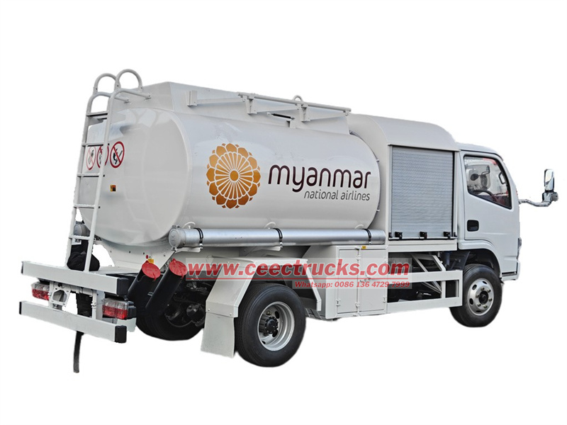 ISUZU 5CBM aircarft refueling truck