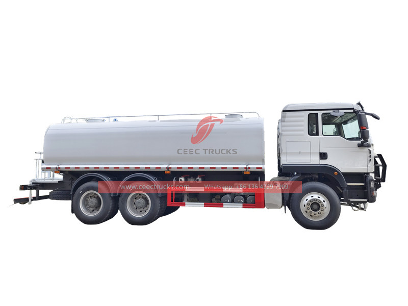 Howo heavy 20000L water tank truck