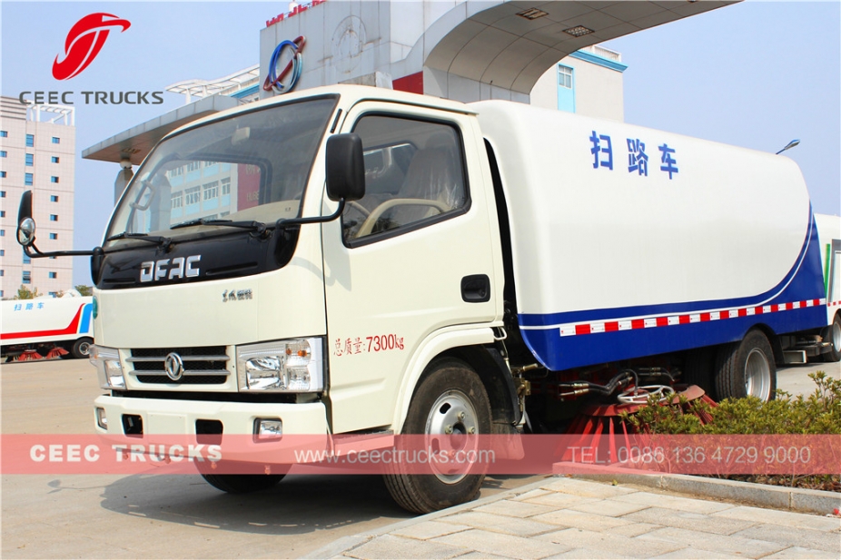 Dongfeng 5m³ yol süpürme kamyonu