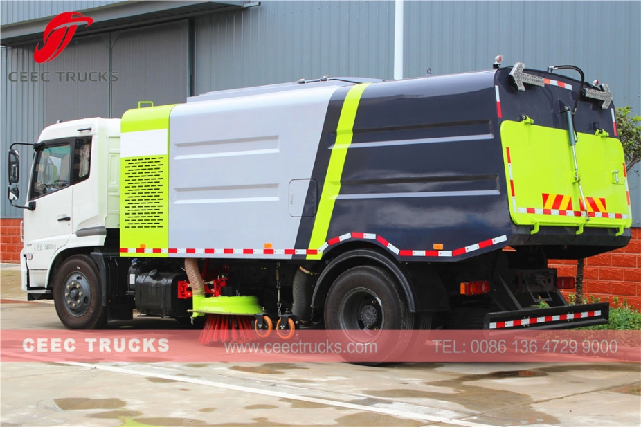 Dongfeng 12.000L yol süpürme aracı