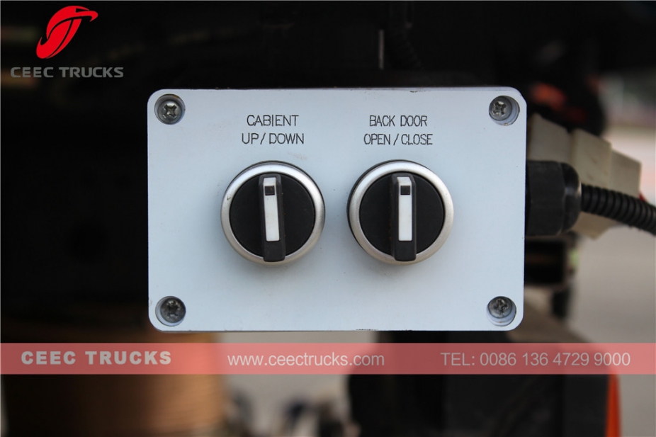 Dongfeng 12CBM yol temizleme kamyonu