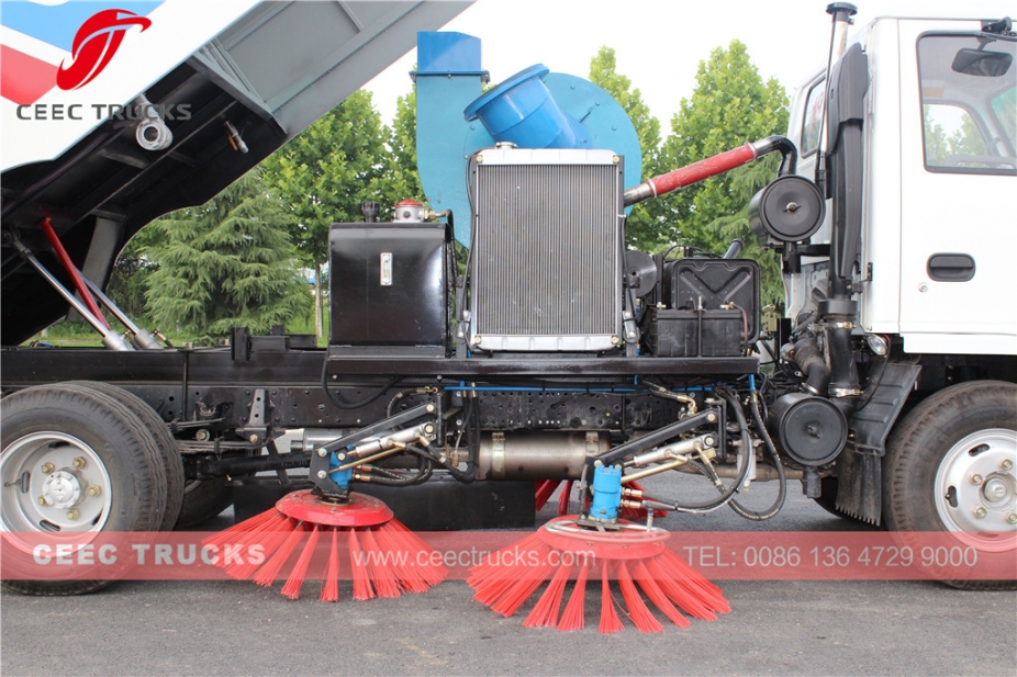 Dongfeng 12CBM yol temizleme kamyonu