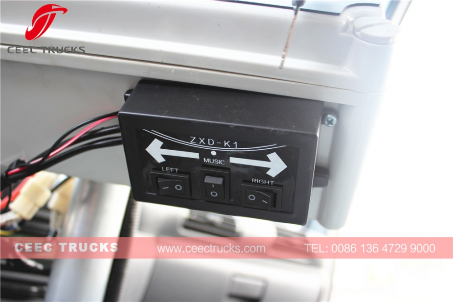 Dongfeng 12CBM yol temizleme kamyonu