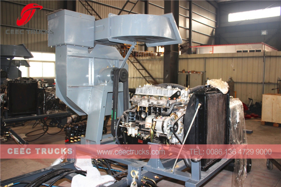 5000L yol süpürme Üstyapı