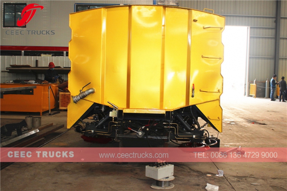 5000L yol süpürme Üstyapı