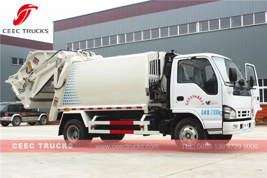 ISUZU 5000L çöp sıkıştırma aracı