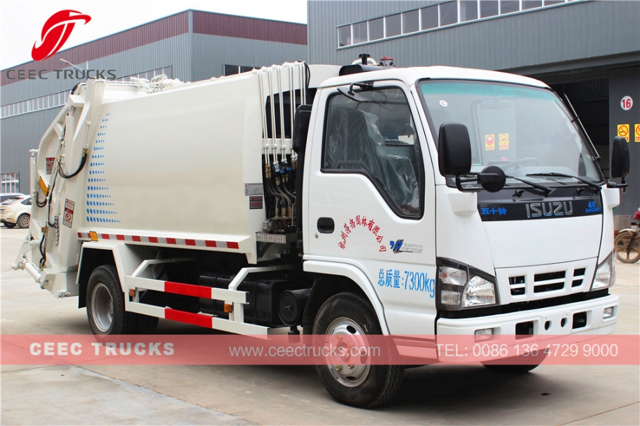 ISUZU 5000L çöp sıkıştırma aracı