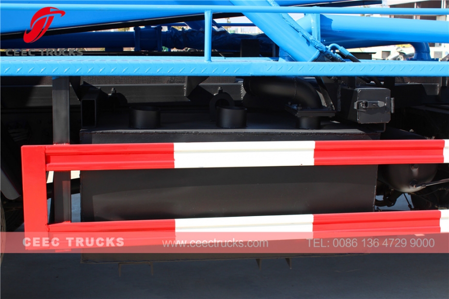 Dongfeng 10.000L vakumlu kanalizasyon kamyonu