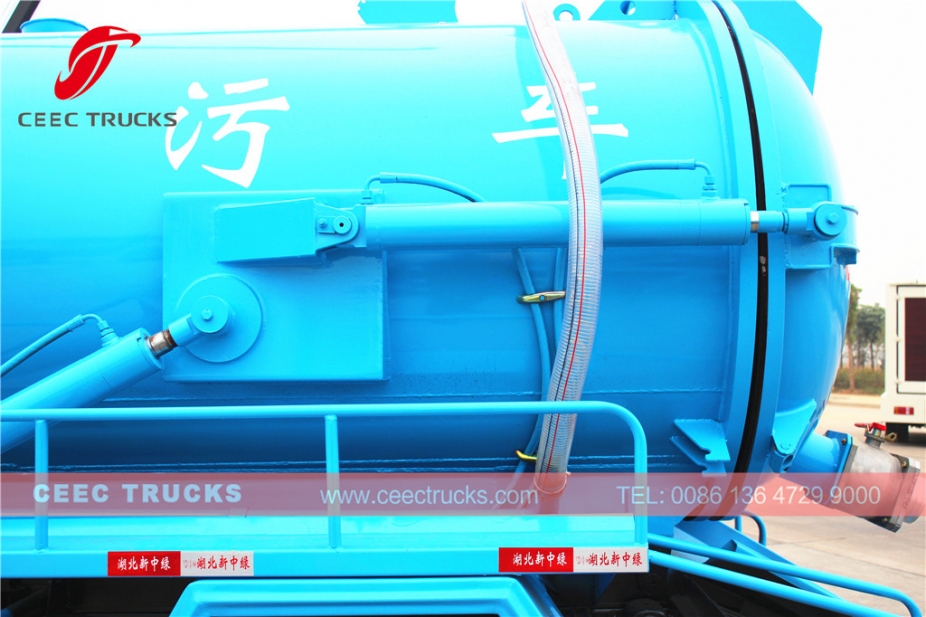 Dongfeng 8.000L Fosseptik emiş kamyonu