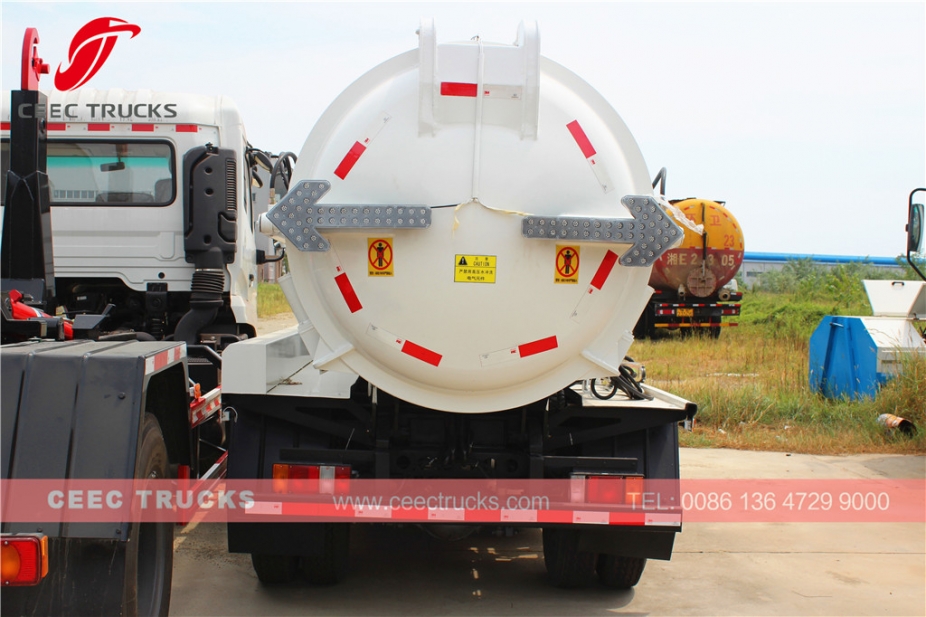 ISUZU 4.000L Mutfak çöpü tanker kamyonu