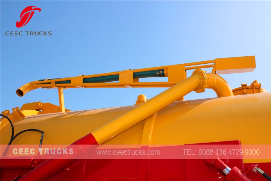 Dongfeng 10.000L Fosseptik boşaltma