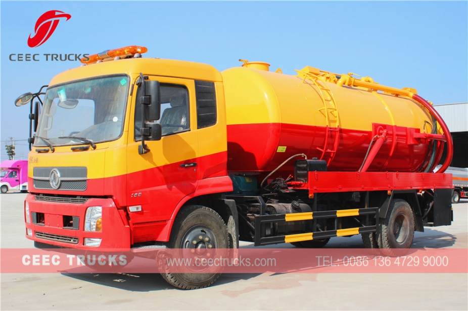 Dongfeng 10.000L Fosseptik boşaltma