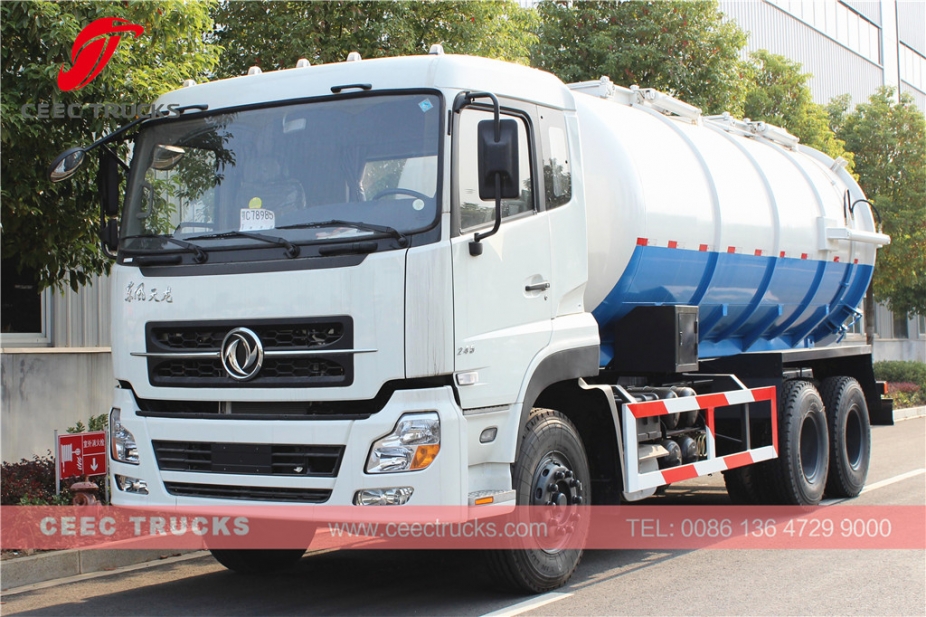 Dongfeng 16CBM fosseptik boşaltma kamyonu