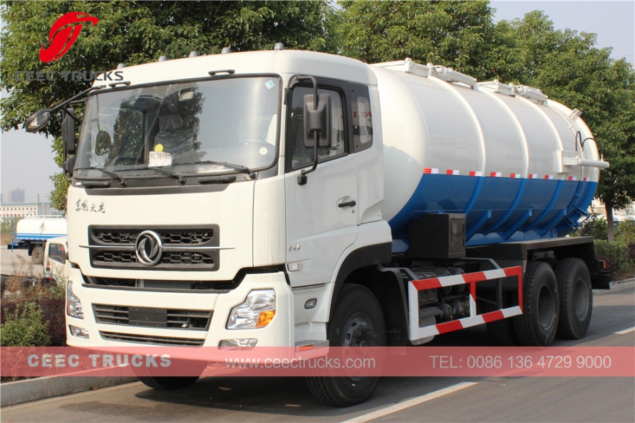 Dongfeng 16CBM fosseptik boşaltma kamyonu