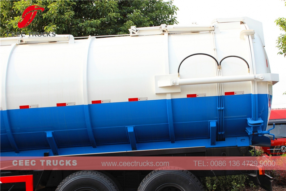 Dongfeng 16CBM fosseptik boşaltma kamyonu