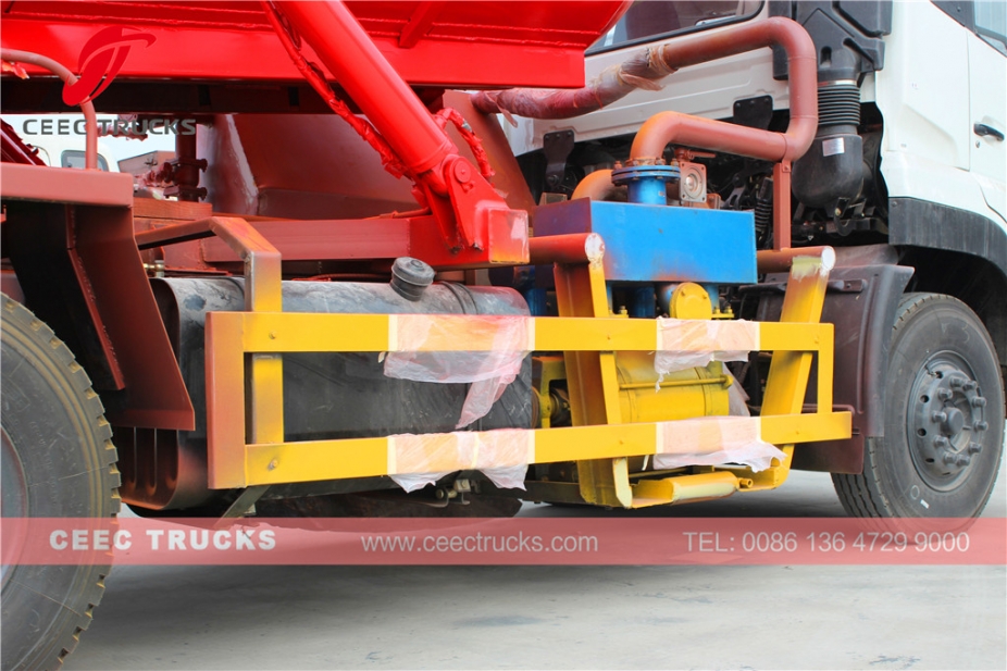 Dongfeng 16CBM vakumlu kanalizasyon emiş tanker kamyonu