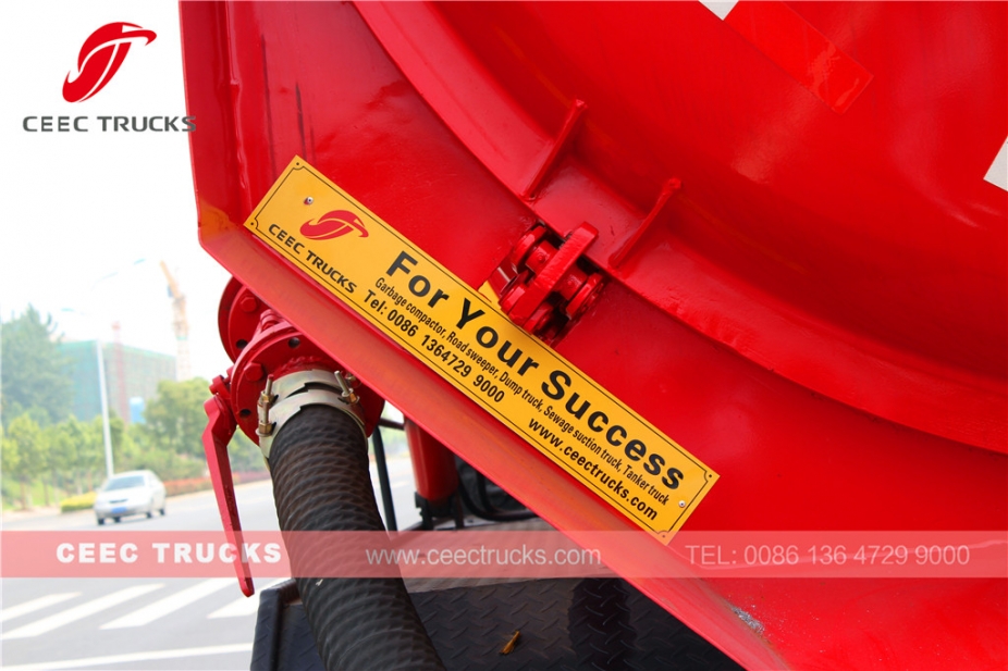 FAW 18CBM fosseptik boşaltma tanker kamyonu