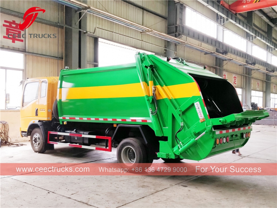 HOWO 8cbm Sağdan Direksiyonlu Kompaktör Kamyon