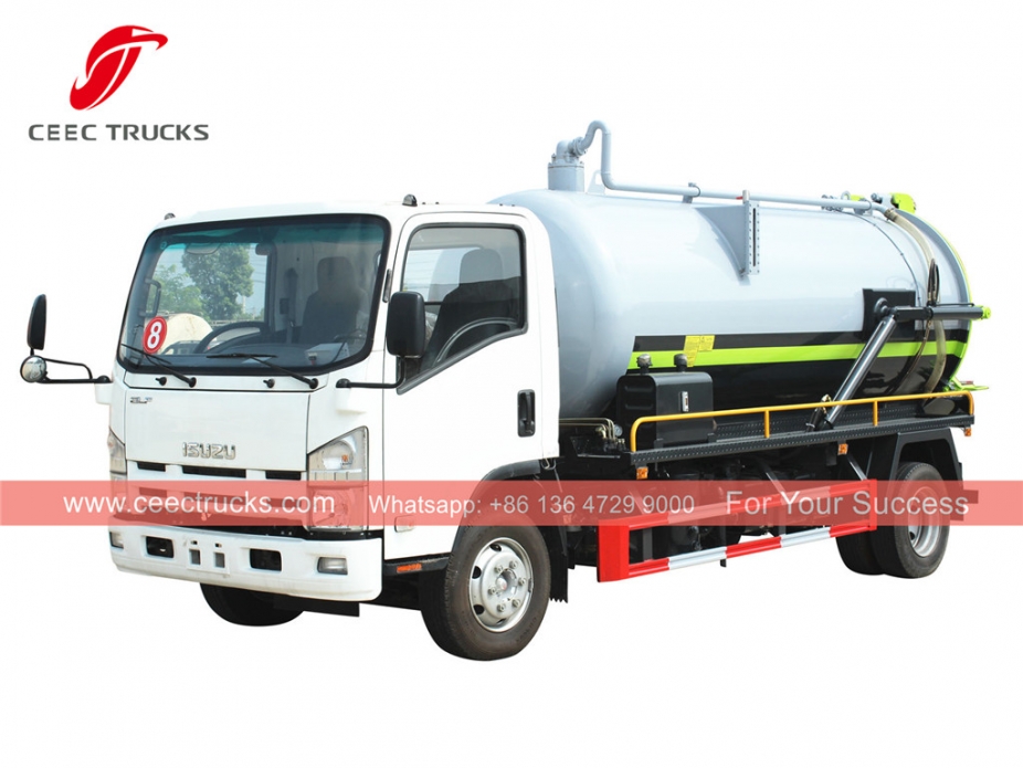 ISUZU 8CBM Atıksu Kamyonu