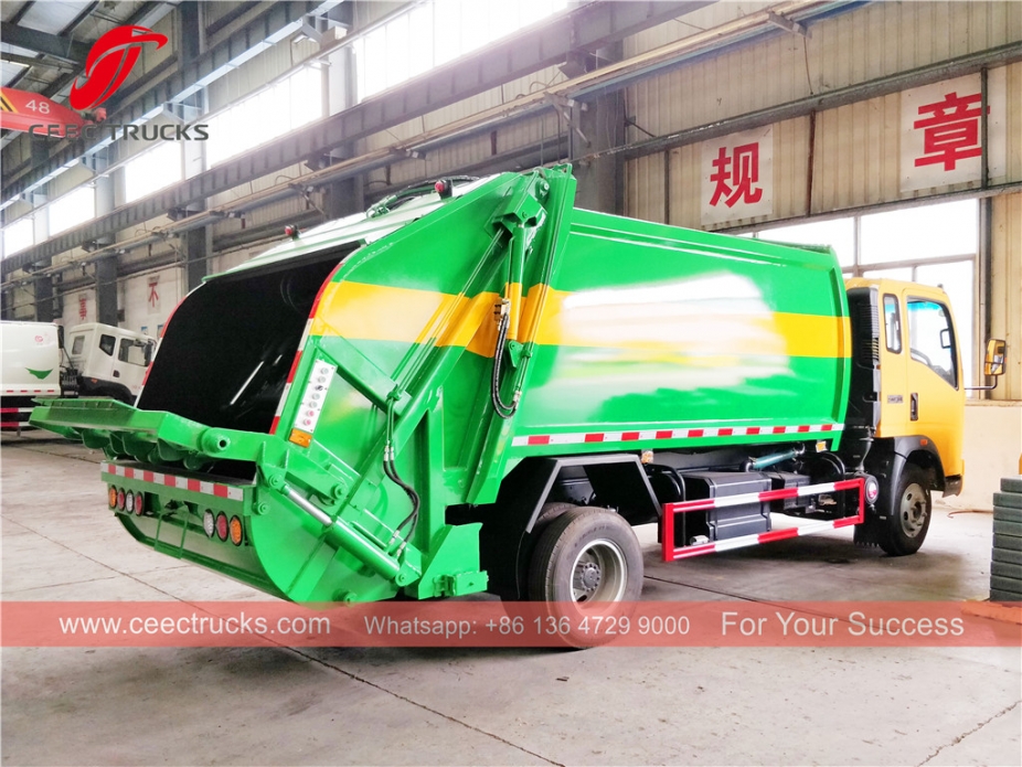 HOWO 8cbm Sağdan Direksiyonlu Kompaktör Kamyon