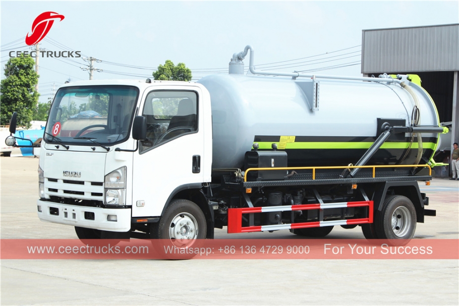 ISUZU 8CBM Atıksu Kamyonu