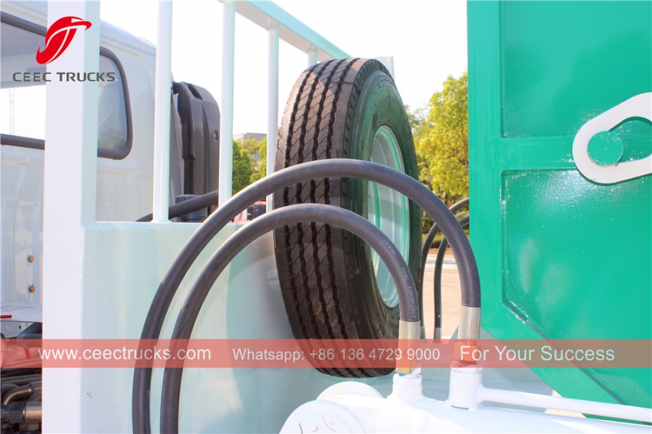 ISUZU 4CBM Salıncak Kol Çöp Kamyonu