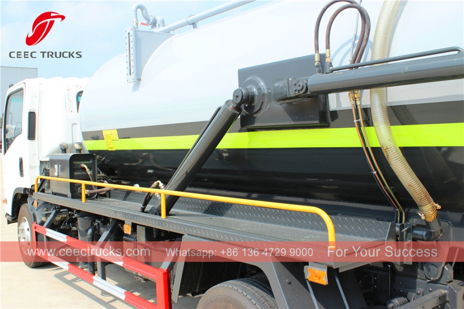 ISUZU 8CBM Atıksu Kamyonu