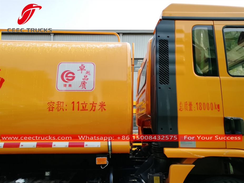 SHACMAN 11 CBM Su tankeri