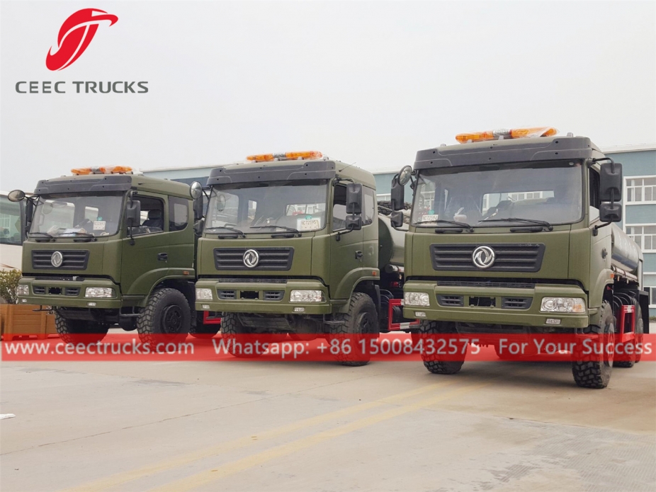 DONGFENG 6x6 Askeri Su Tankeri
