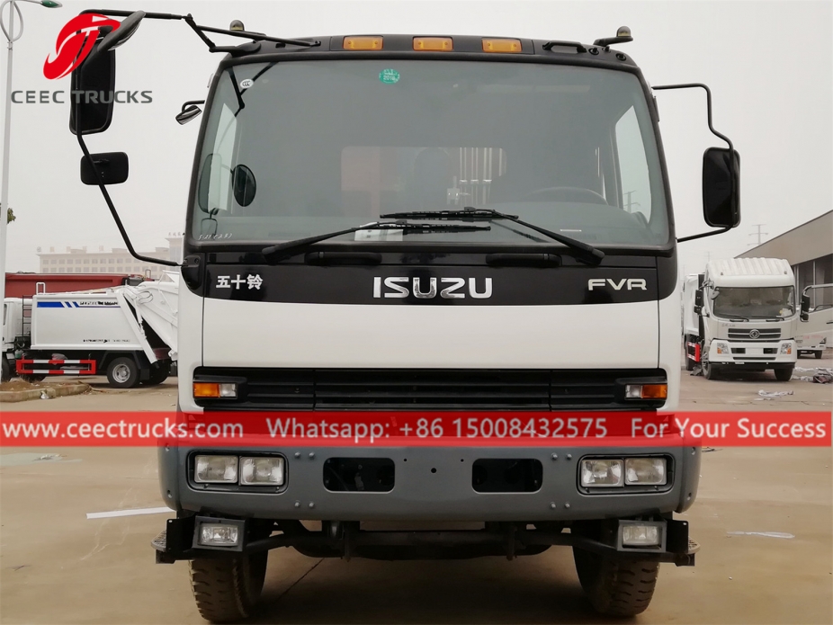 12 CBM çöp toplama kamyonu ISUZU