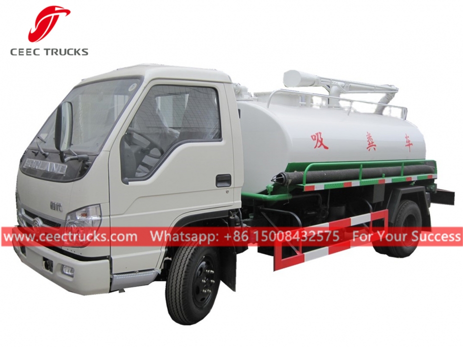 3.000 Litre Vakum kamyonu FOTON