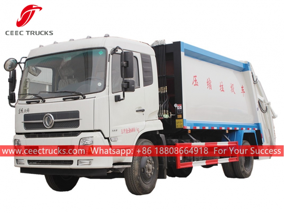 14CBM Çöp Sıkıştırma Kamyonu Dongfeng