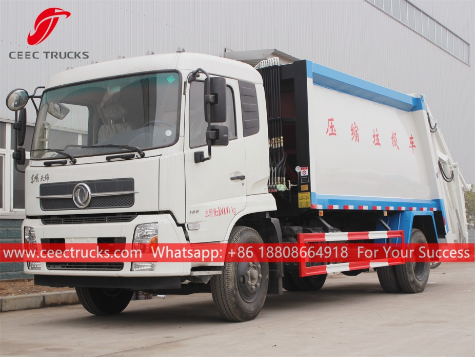 14CBM Çöp Sıkıştırma Kamyonu Dongfeng