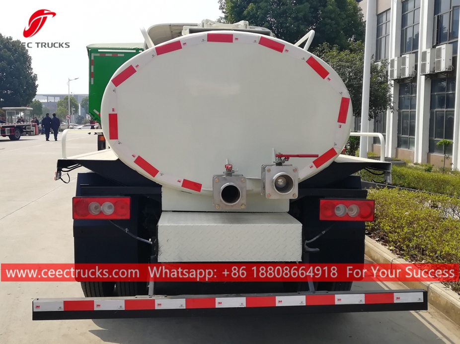 3.000 Litre Vakumlu Atıksu Kamyonu FOTON
