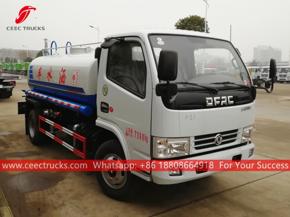 4 CBM Su Taşıma Kamyonu DONGFENG