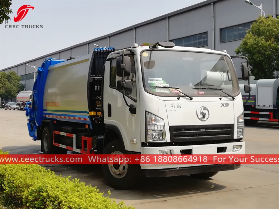 8 Metreküp Çöp Sıkıştırma Kamyonu SHACMAN