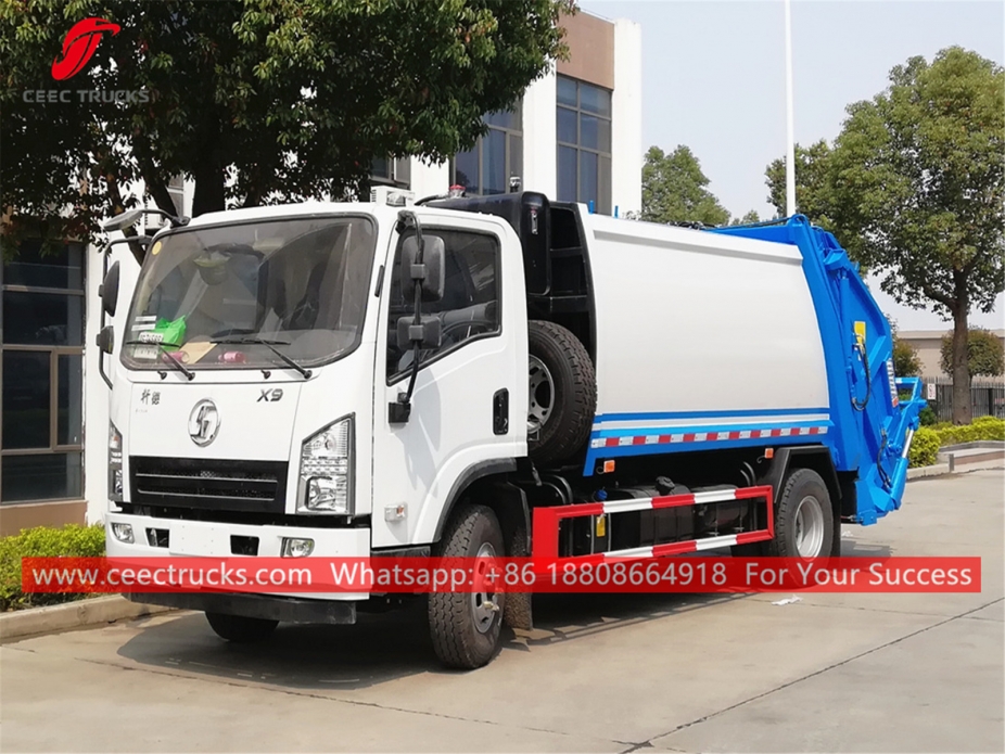 8 Metreküp Çöp Sıkıştırma Kamyonu SHACMAN