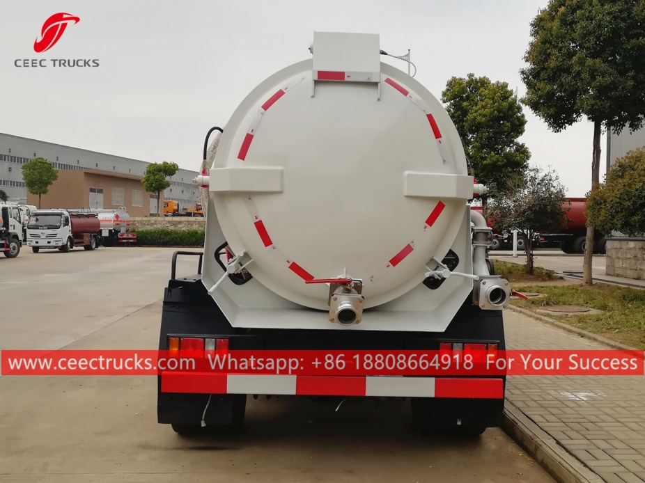 8.000 Litre Atıksu Emiş Tankeri DONGFENG