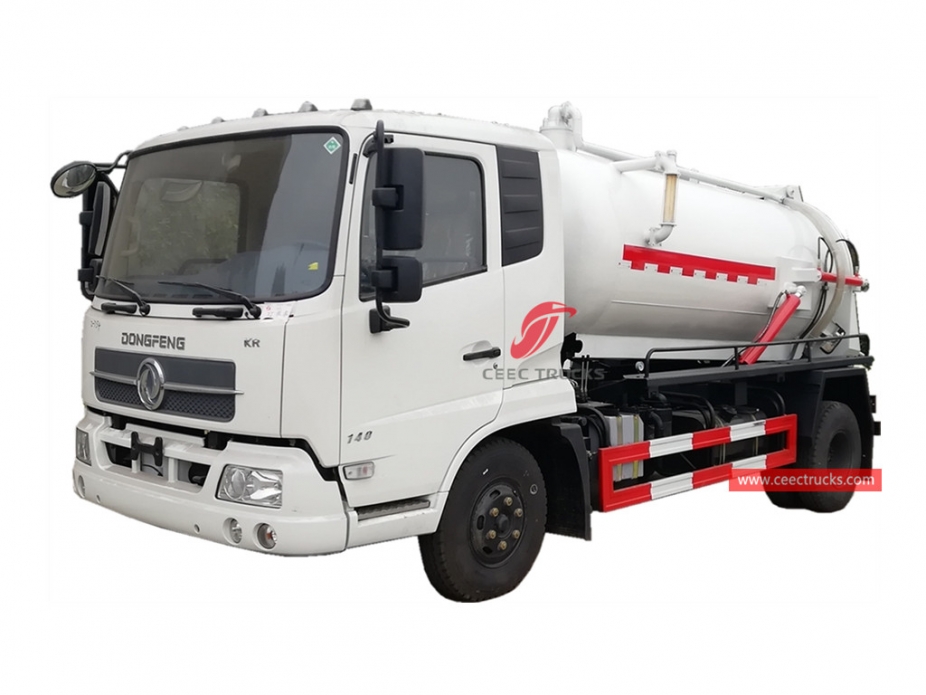 8.000 Litre Atıksu Emiş Tankeri DONGFENG